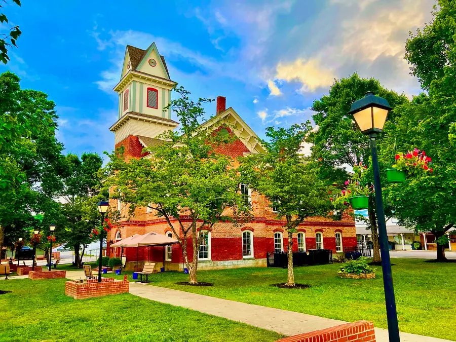 The Clay County, North Carolina card
