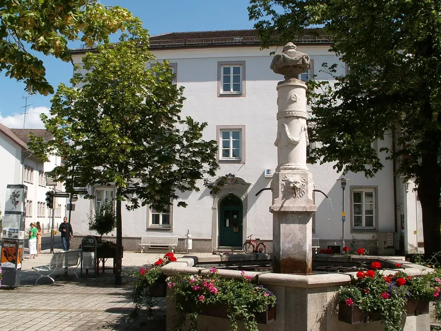 La carte Marktoberdorf