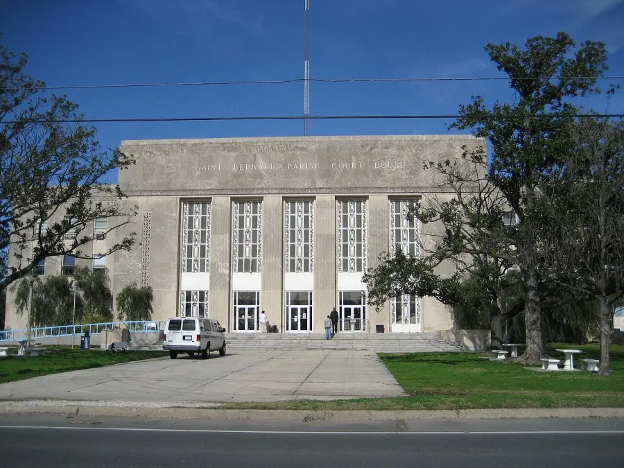 The St. Bernard Parish, Louisiana card