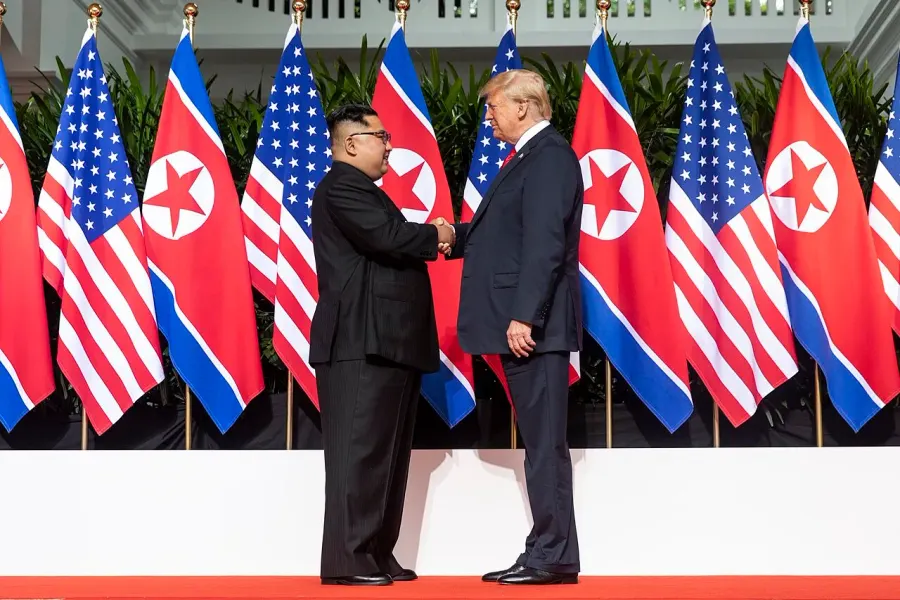 The 2018 North Korea–United States Singapore Summit card