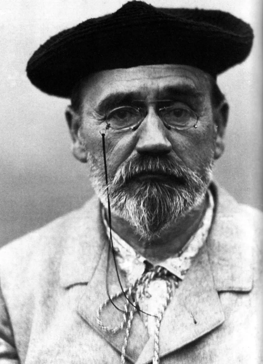 La carte Émile Zola