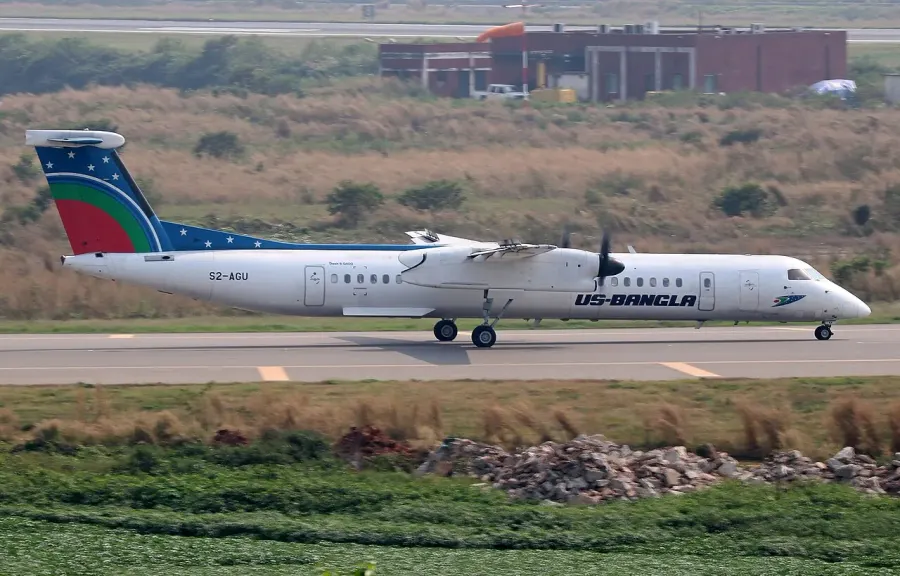 La carte Vol US-Bangla Airlines 211