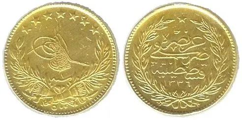 The Ottoman lira card