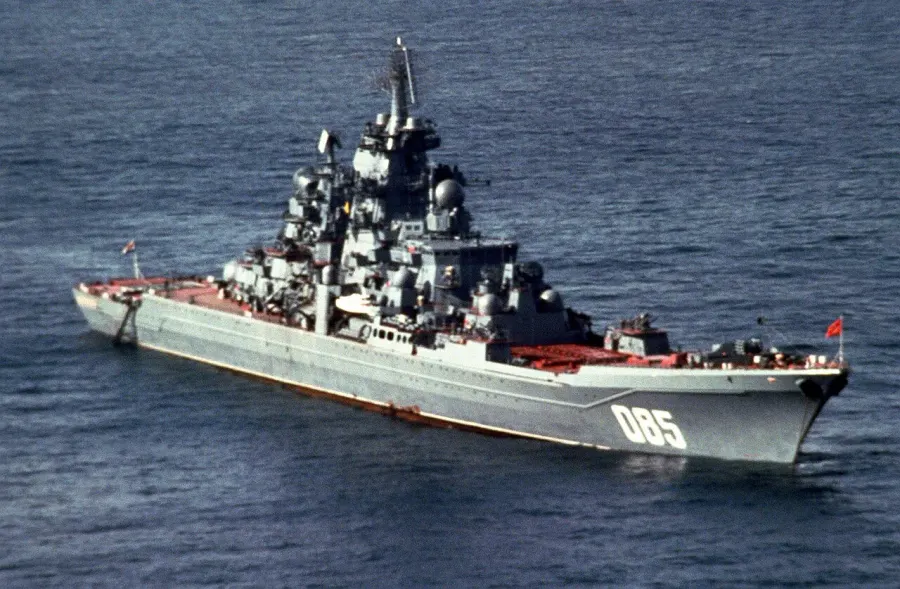 La carte Admiral Nakhimov