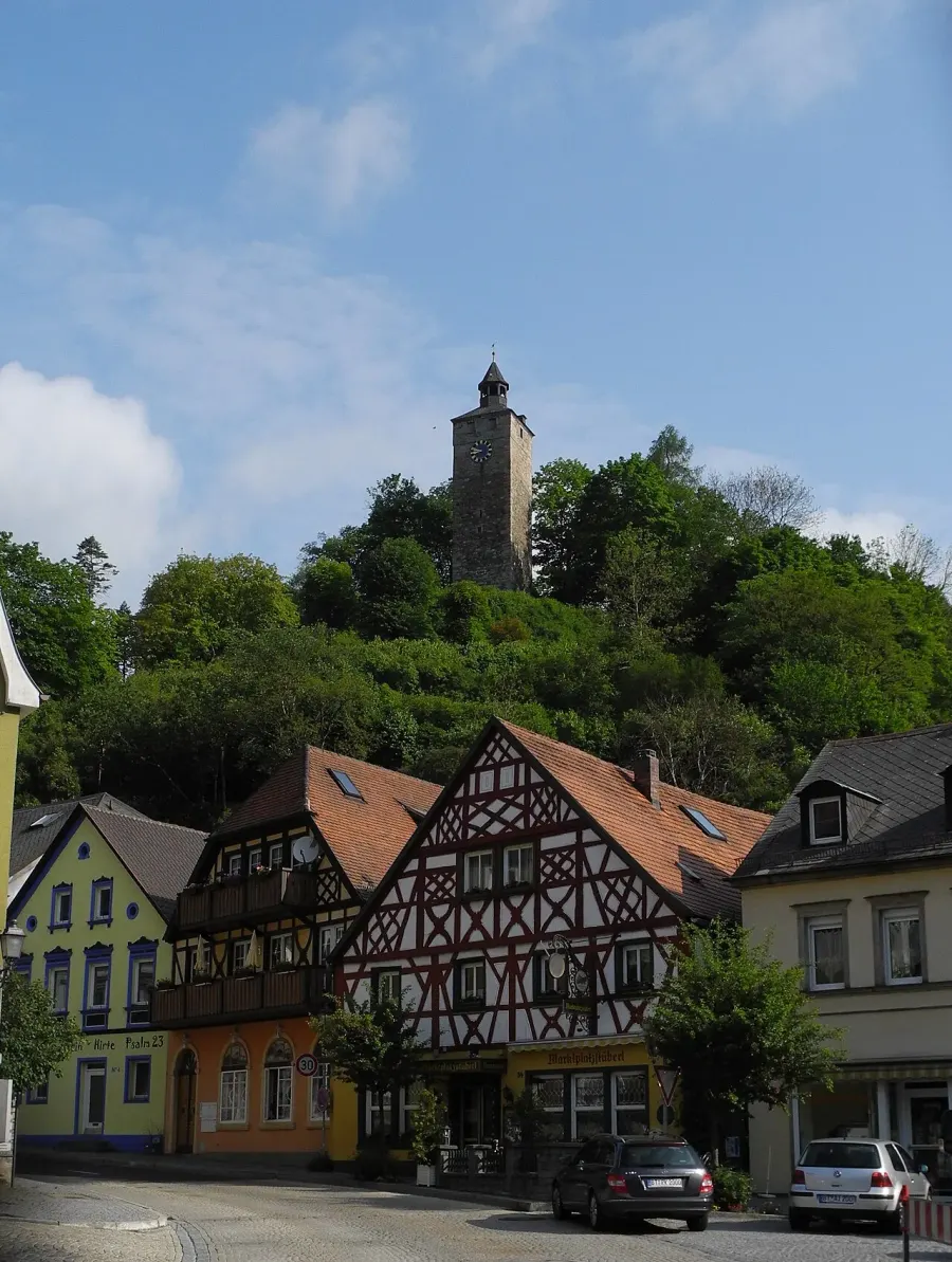 La carte Bad Berneck im Fichtelgebirge