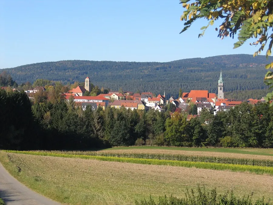 La carte Erbendorf