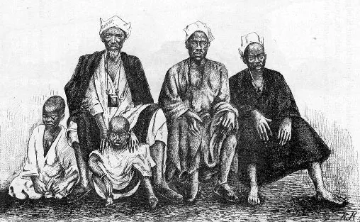 The Bambara people card