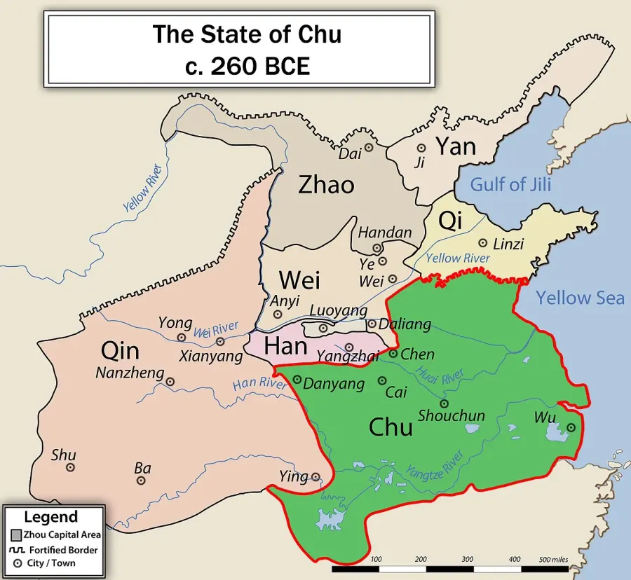 La carte Chu