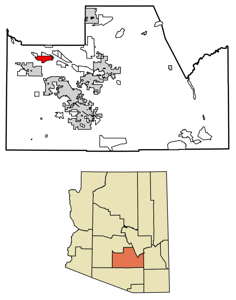 The Casa Blanca, Arizona card
