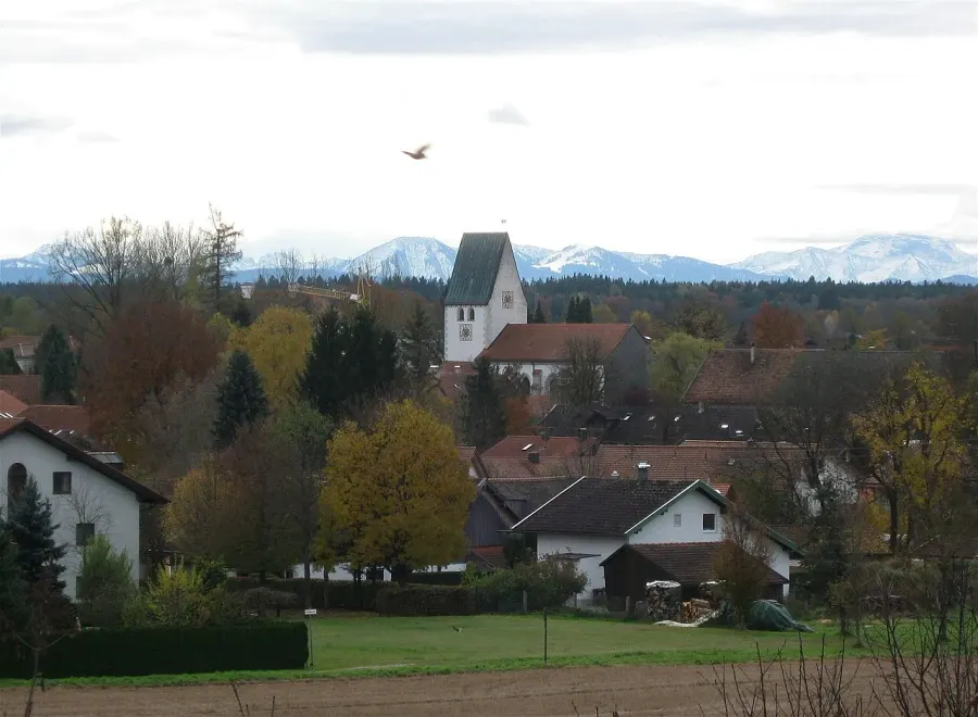 La carte Oberhaching