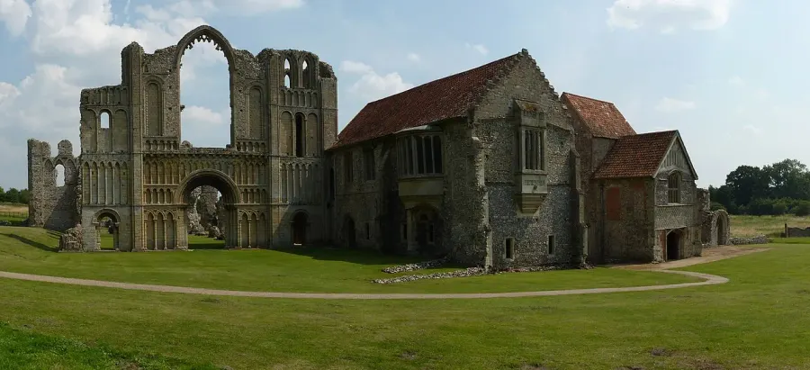 La carte Prieuré de Castle Acre