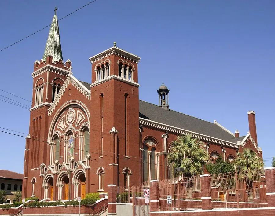 La carte Cathédrale Saint-Patrick d'El Paso