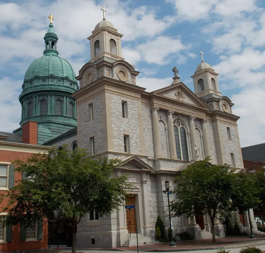La carte Cathédrale Saint-Patrick de Harrisburg