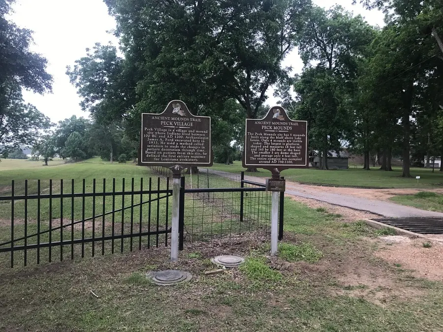 The Catahoula Parish, Louisiana card