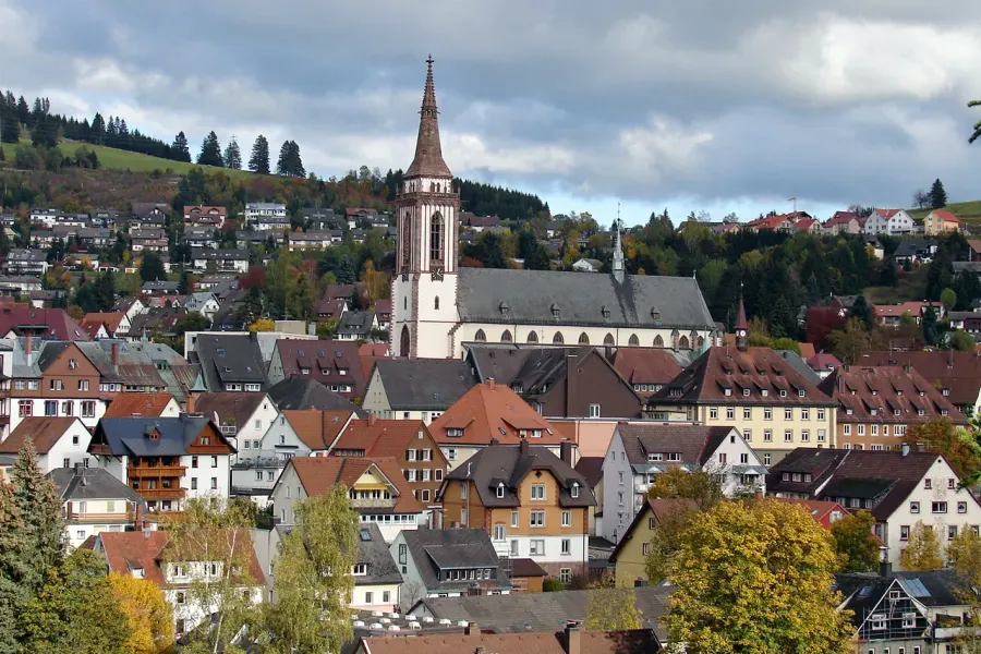 La carte Titisee-Neustadt