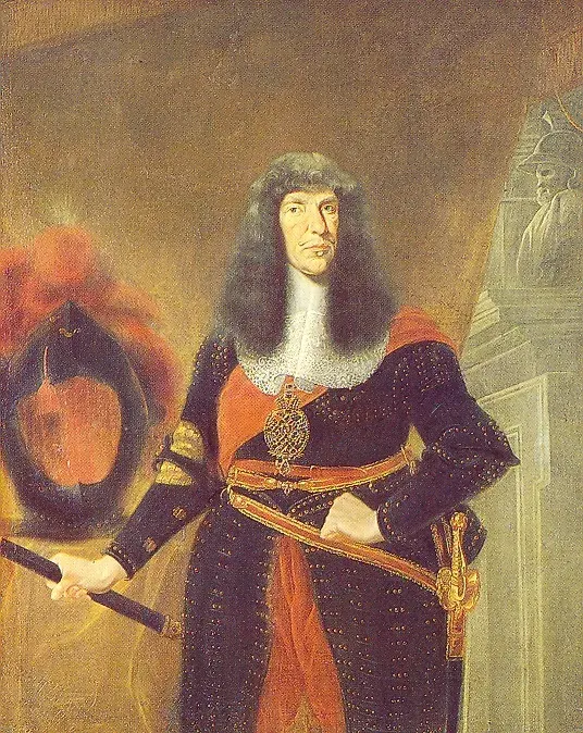La carte Jean-Georges II de Saxe
