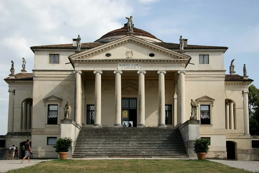 La carte Villa Rotonda
