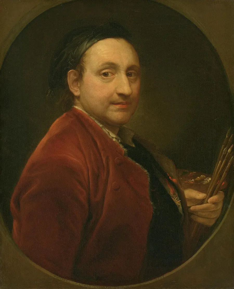 The Pompeo Batoni card
