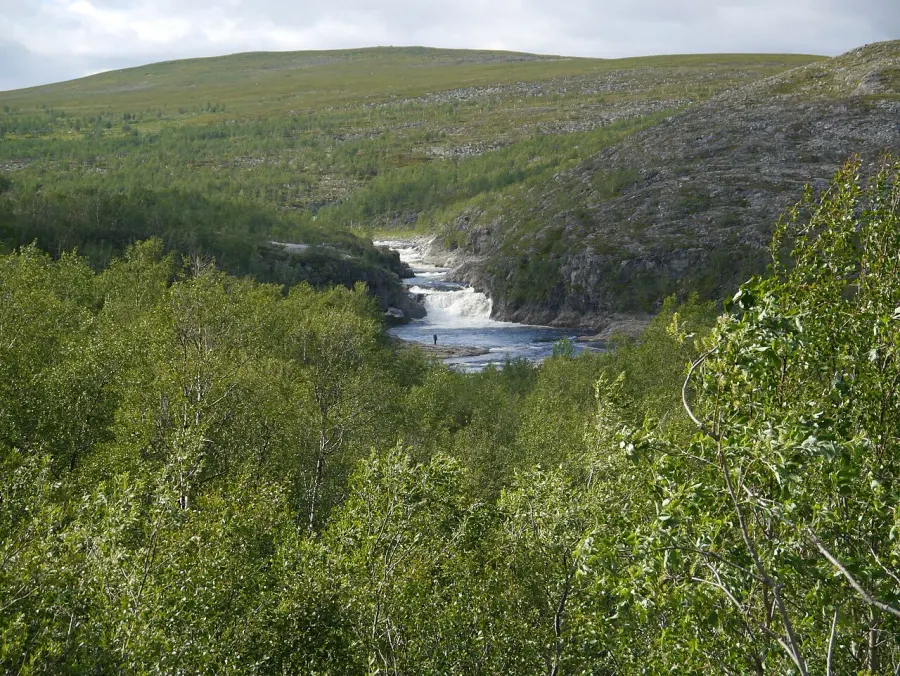 La carte Comté de Finnmark