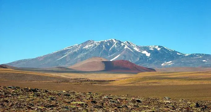 La carte Cerro Nacimientos del Cazaredo