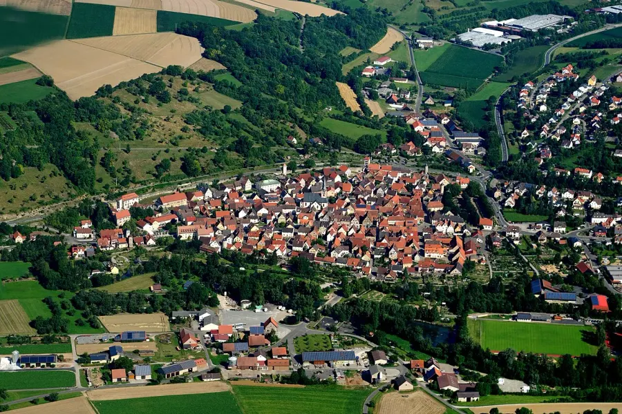 La carte Röttingen