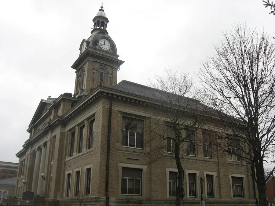 The Franklin County, Indiana card