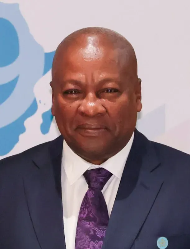 La carte John Dramani Mahama