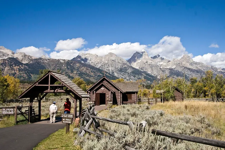 La carte Chapelle de la Transfiguration de Grand Teton
