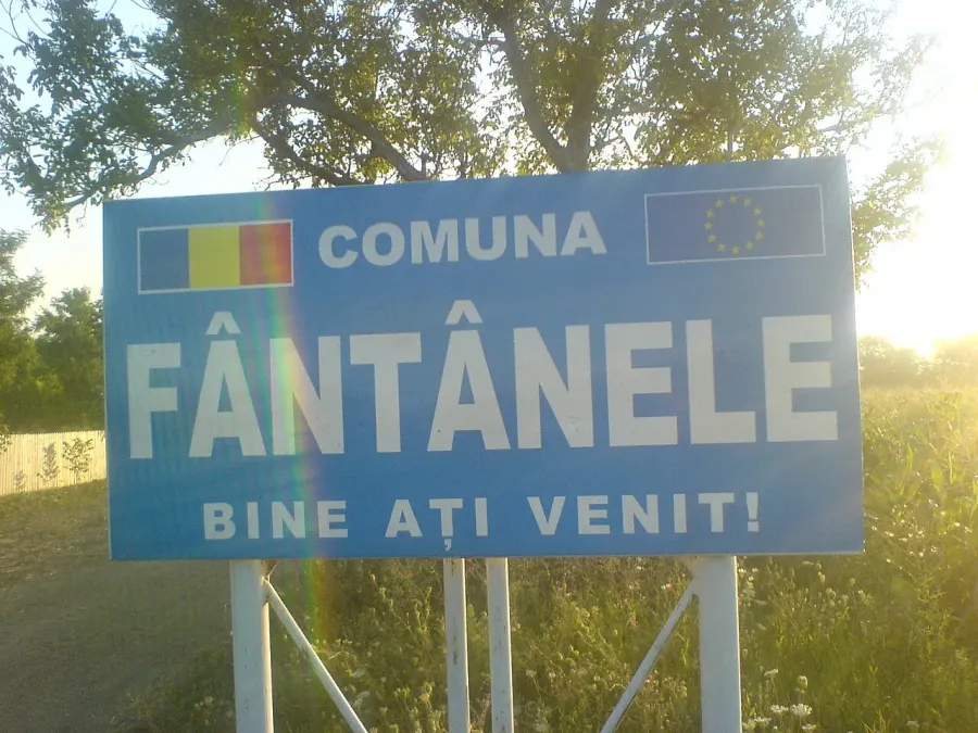La carte Fântânele