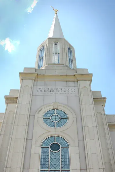 La carte Temple mormon de Saint-Louis