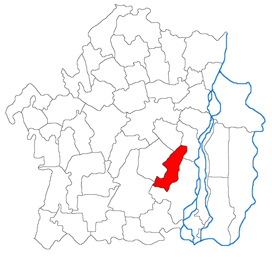 La carte Tufești