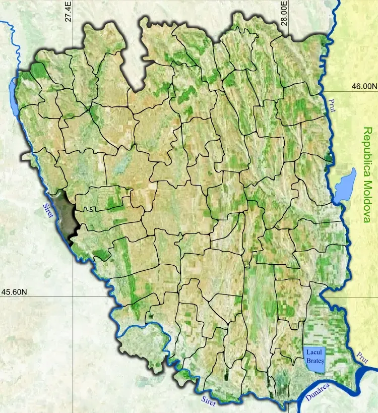 The Movileni, Galați card