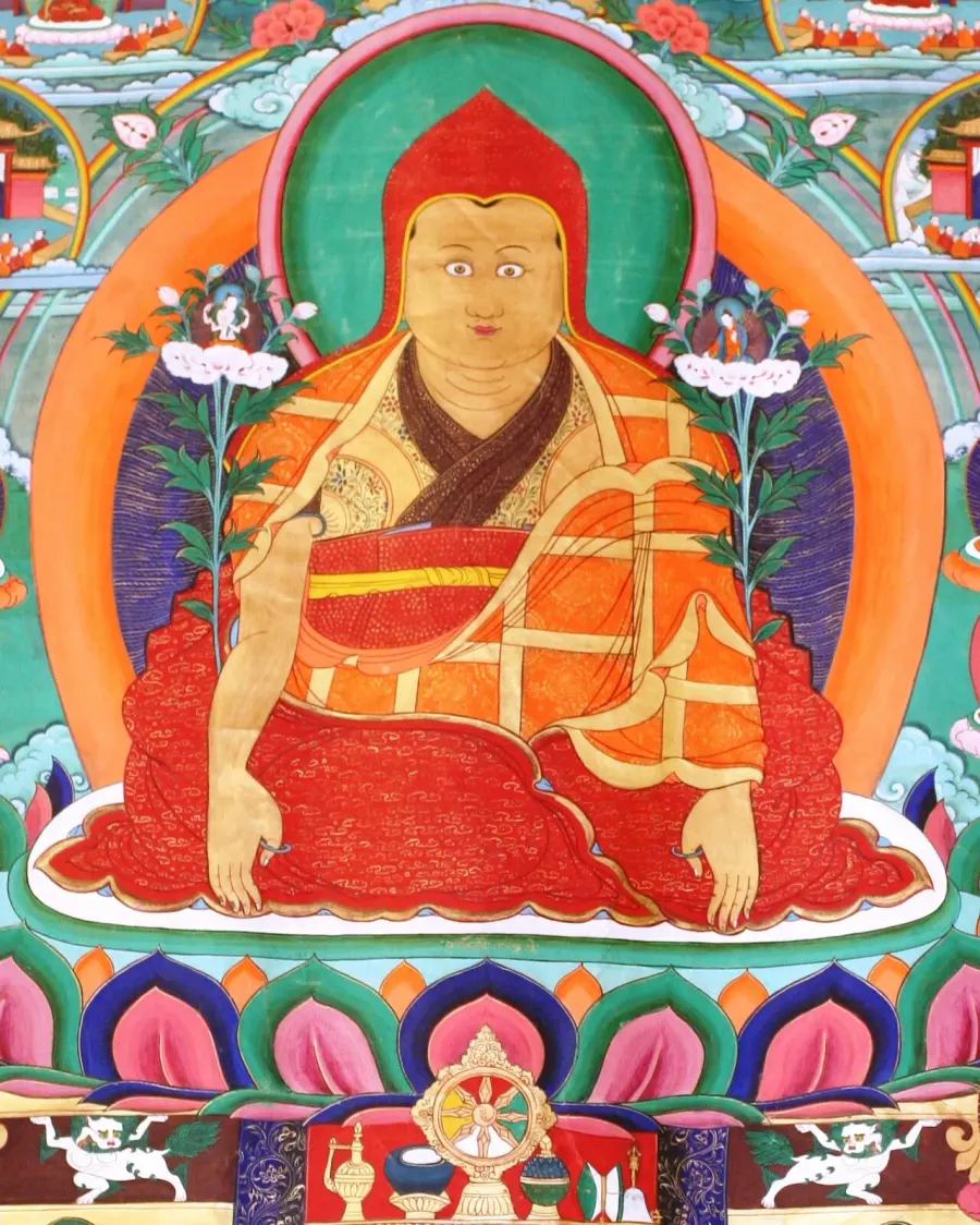 La carte Dolpopa Sherab Gyaltsen