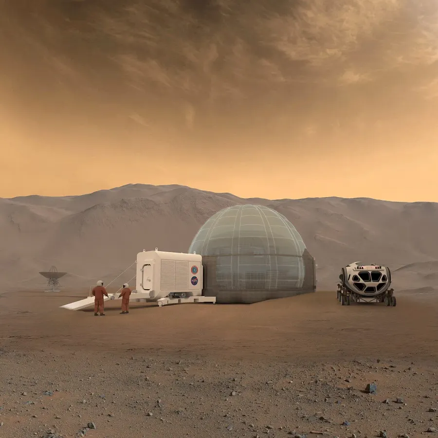 La carte Mission habitée vers Mars