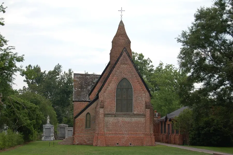 La carte Église du Christ de Napoleonville