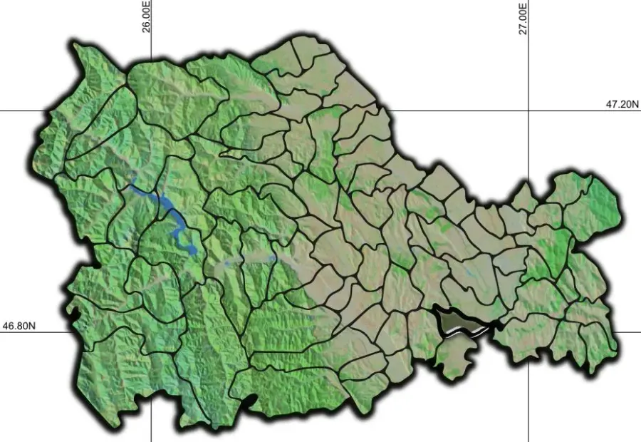La carte Moldoveni