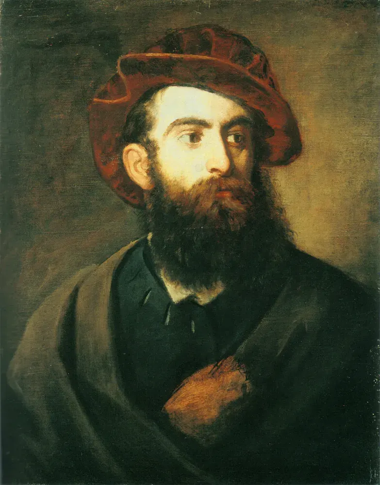 The Hans Makart card