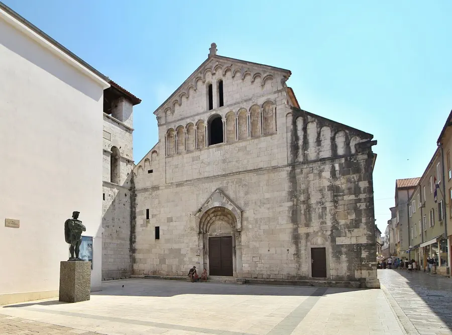 La carte Église Saint-Chrysogone de Zadar