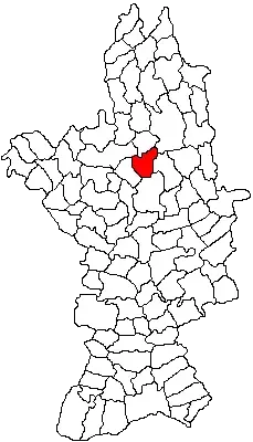 La carte Valea Mare