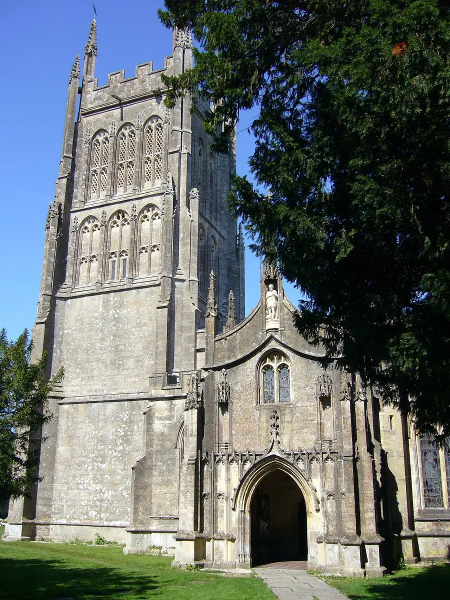 La carte Église St Andrew de Mells