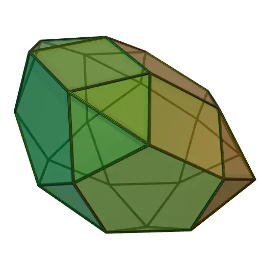 The Pentagonal gyrocupolarotunda card