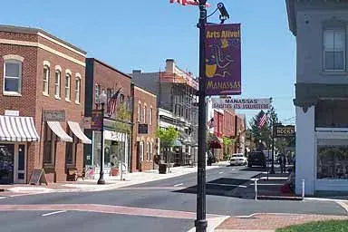 La carte Manassas