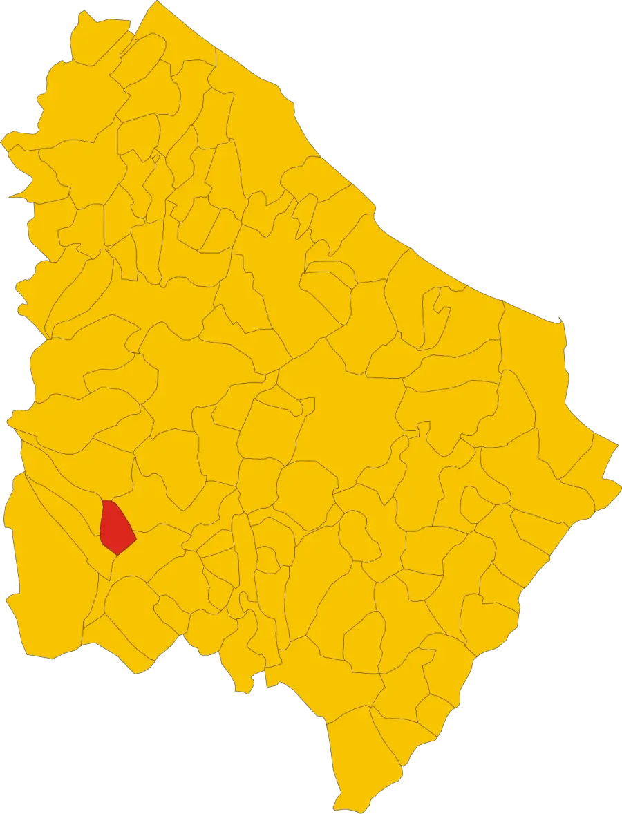La carte Colledimacine
