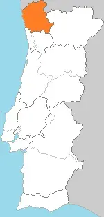 La carte Minho
