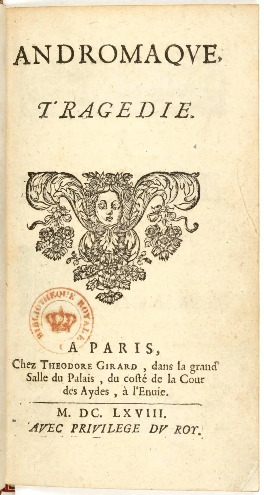 The Andromaque card