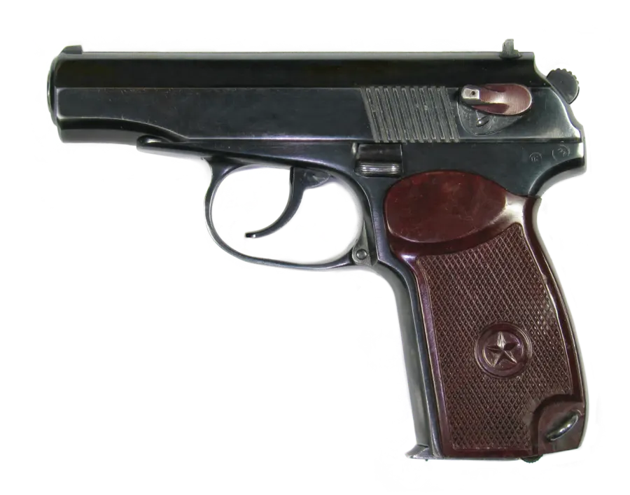 La carte Pistolet Makarov