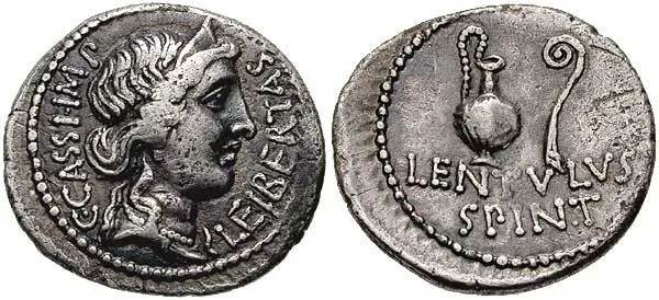 La carte Publius Cornelius Lentulus Spinther