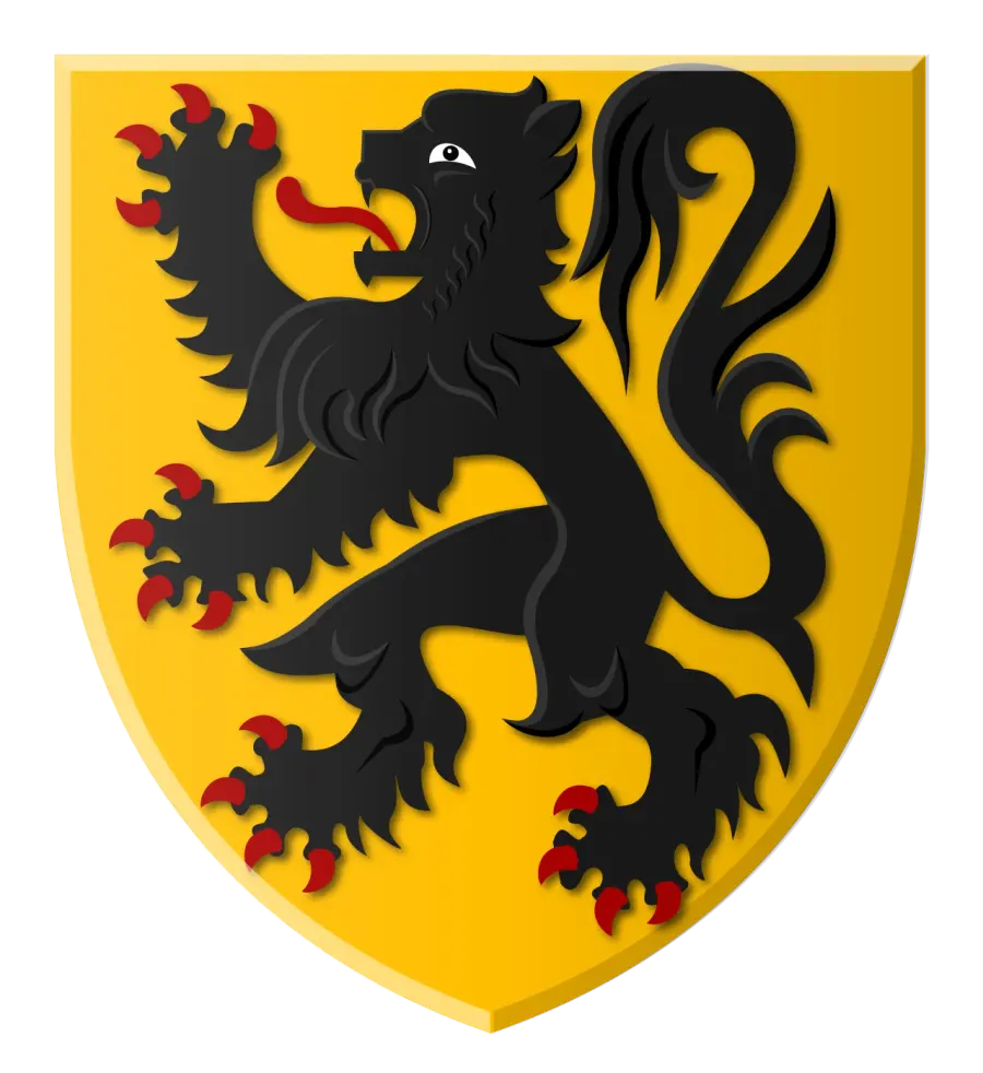 La carte Armoiries des Flandres