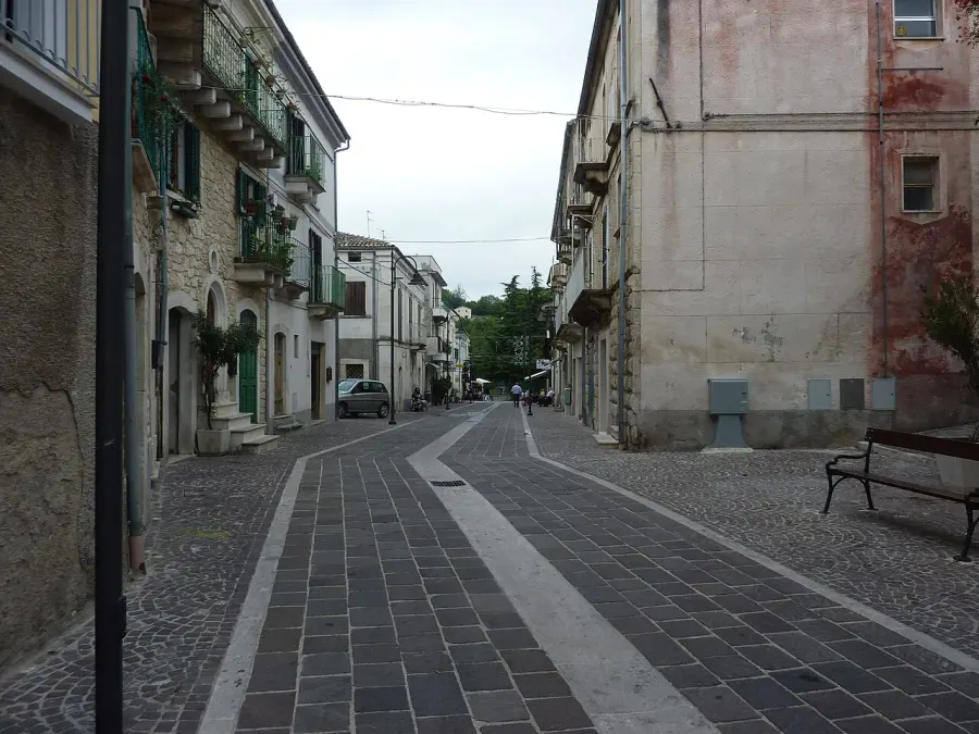 La carte Roccamorice