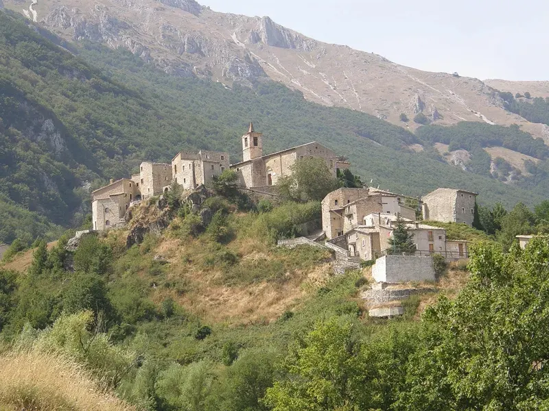 La carte Sant'Eufemia a Maiella